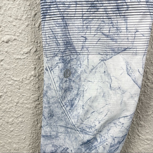 Lululemon Seamless Ebb to Train Tight Women's Size 6 Luna Wash Ombre Tie Dye - Picture 10 of 12